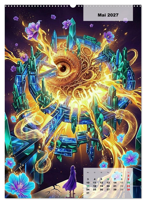 Das Auge von Somnium (CALVENDO Premium Wandkalender 2027)