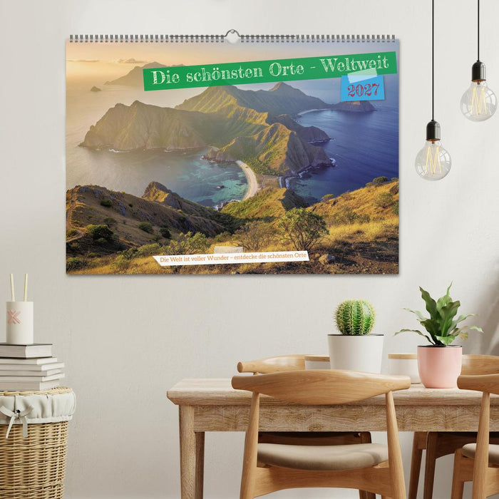 Die schönsten Orte - Weltweit (CALVENDO Wandkalender 2027)
