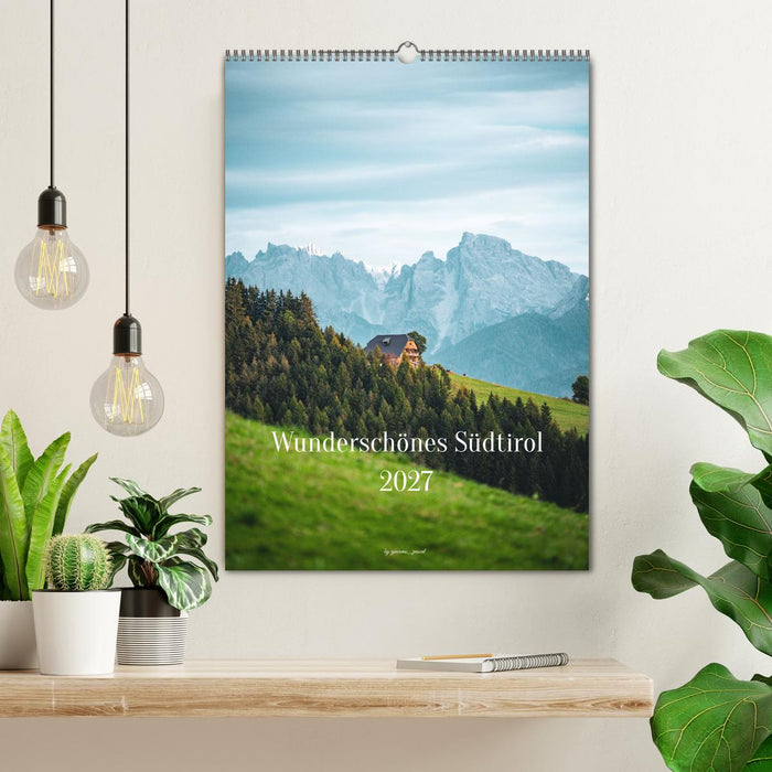 Wunderschönes Südtirol 2027 (CALVENDO Wandkalender 2027)