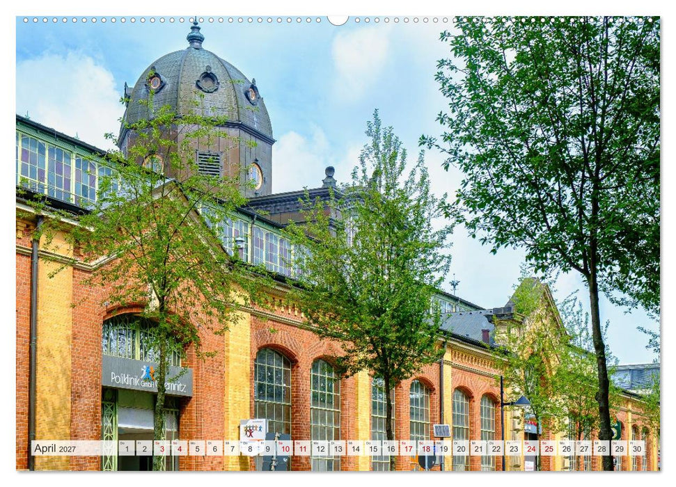 Ein Blick auf Chemnitz in Farbe (CALVENDO Wandkalender 2027)