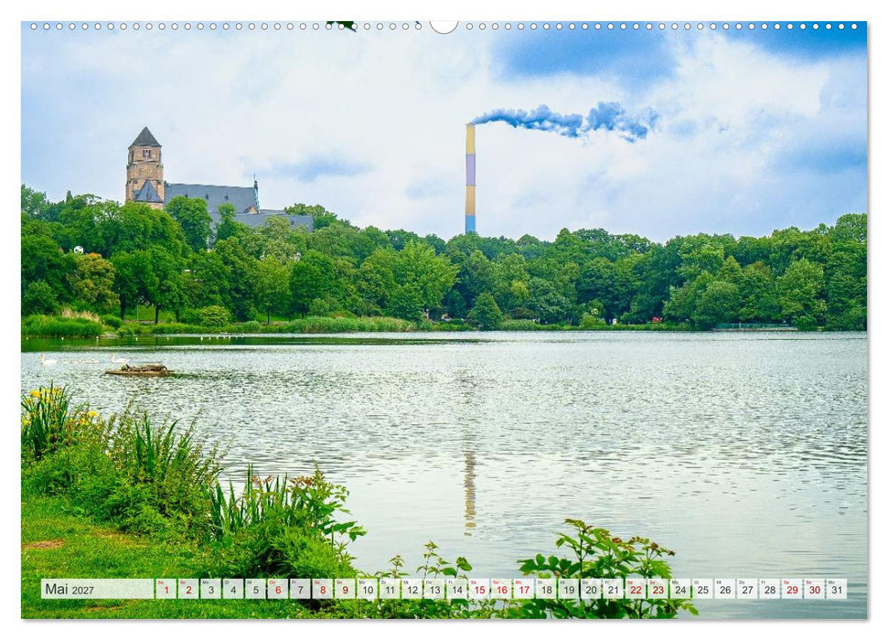 Ein Blick auf Chemnitz in Farbe (CALVENDO Wandkalender 2027)