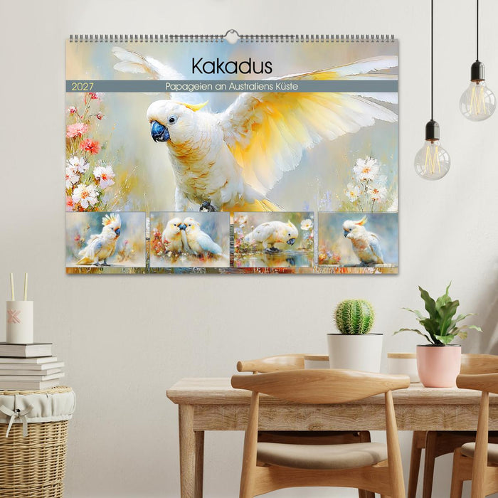 Kakadus. Papageien an Australiens Küste (CALVENDO Wandkalender 2027)