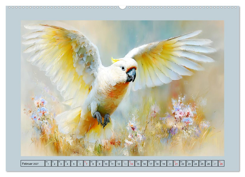 Kakadus. Papageien an Australiens Küste (CALVENDO Wandkalender 2027)
