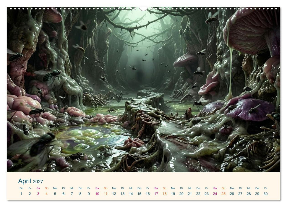 Geografie der Seele - Gefühle als Landschaften (CALVENDO Premium Wandkalender 2027)