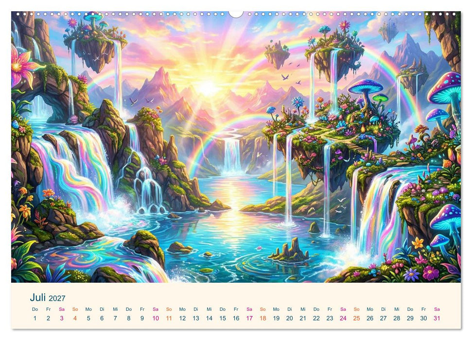 Geografie der Seele - Gefühle als Landschaften (CALVENDO Premium Wandkalender 2027)