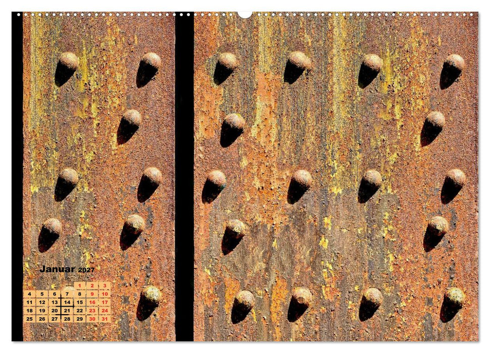Metallwelt (CALVENDO Wandkalender 2027)