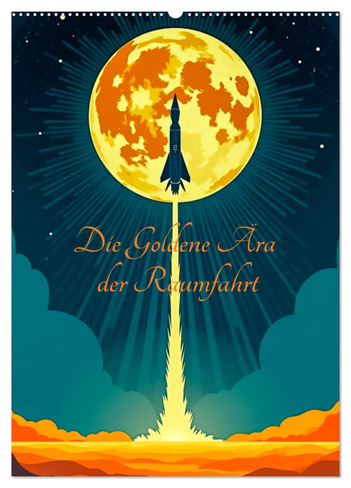 Die Goldene Ära der Raumfahrt (CALVENDO Wandkalender 2027)