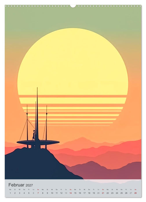 Die Goldene Ära der Raumfahrt (CALVENDO Wandkalender 2027)