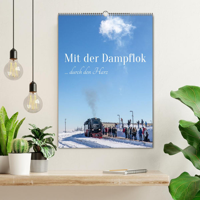 Mit der Dampflok durch den Harz (CALVENDO Wandkalender 2027)
