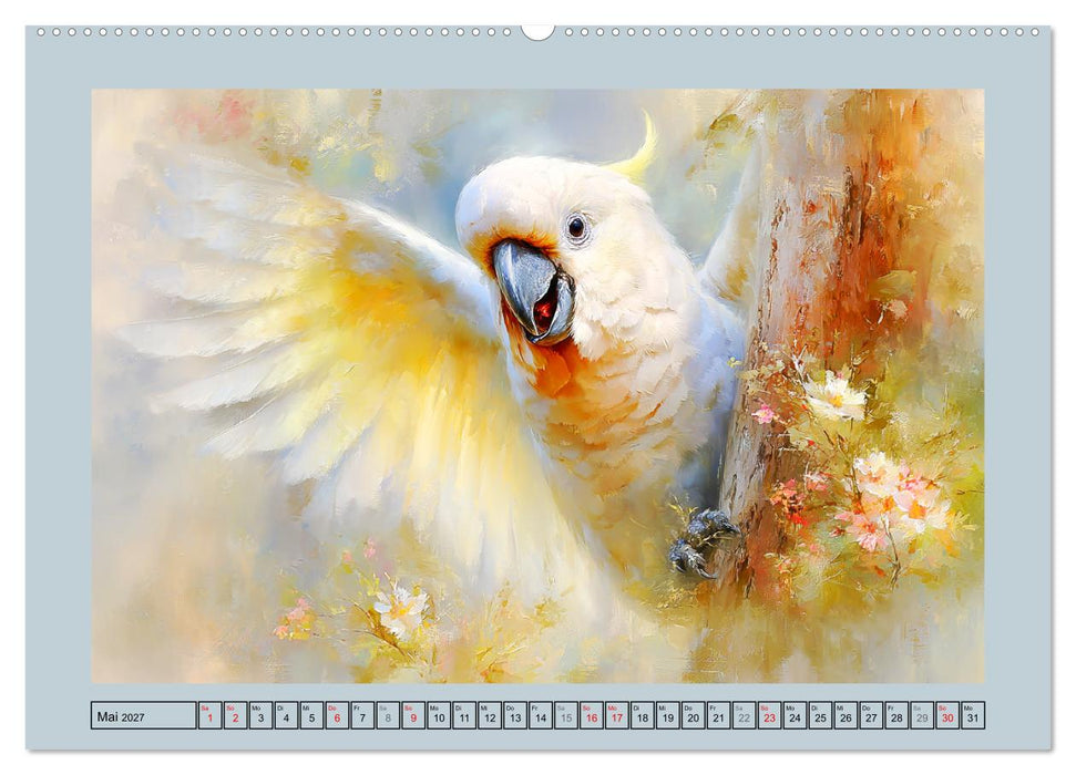 Kakadus. Papageien an Australiens Küste (CALVENDO Premium Wandkalender 2027)