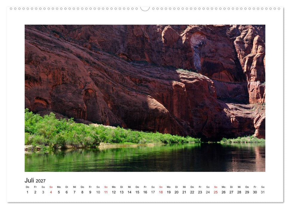 Impressionen vom Colorado River (CALVENDO Premium Wandkalender 2027)