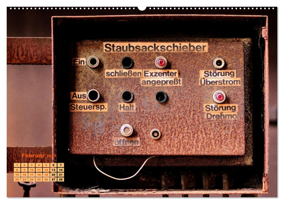 Metallwelt (CALVENDO Premium Wandkalender 2027)