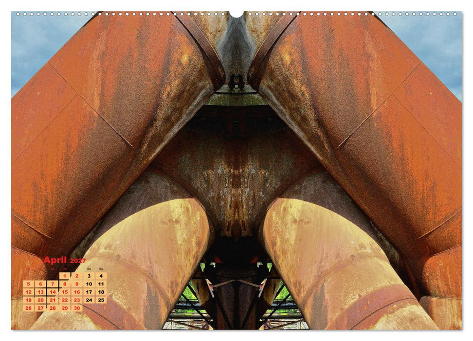 Metallwelt (CALVENDO Premium Wandkalender 2027)