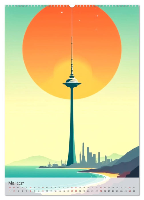 Die Goldene Ära der Raumfahrt (CALVENDO Premium Wandkalender 2027)
