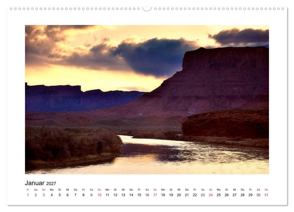 Impressionen vom Colorado River (CALVENDO Wandkalender 2027)