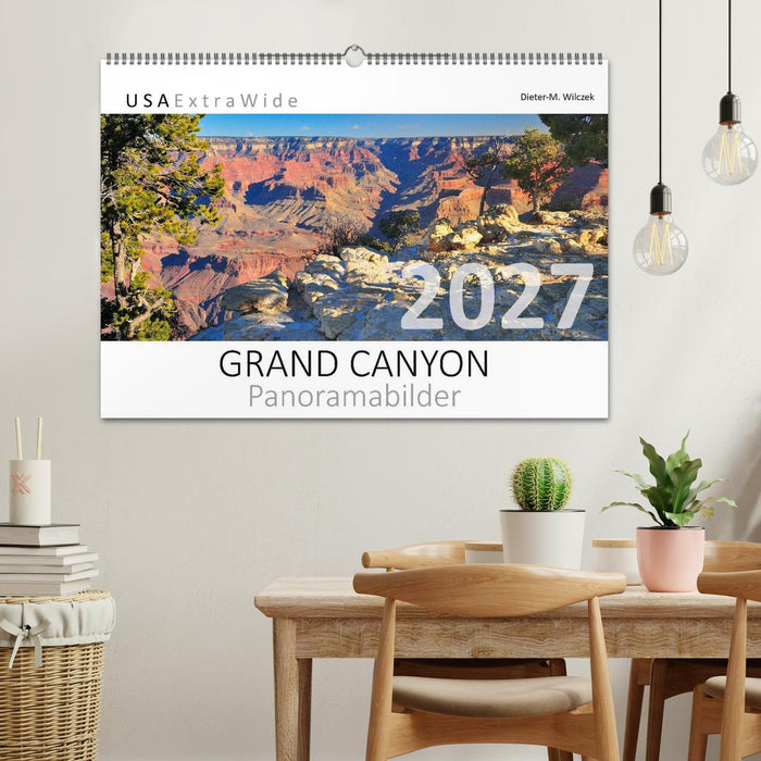GRAND CANYON Panoramabilder (CALVENDO Wandkalender 2027)