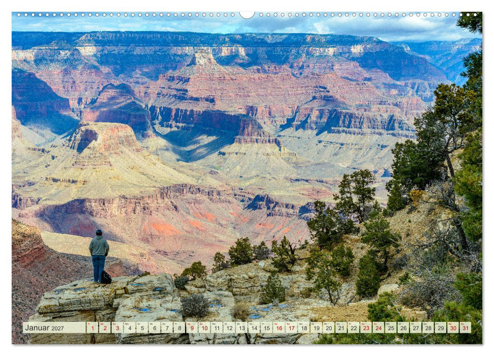 Unterwegs in ARIZONA (CALVENDO Premium Wandkalender 2027)