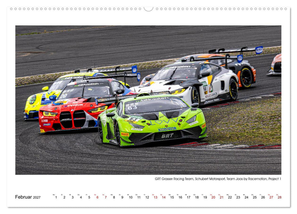 GT Masters am Nürburgring (CALVENDO Premium Wandkalender 2027)