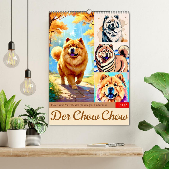 Der Chow Chow (CALVENDO Wandkalender 2027)