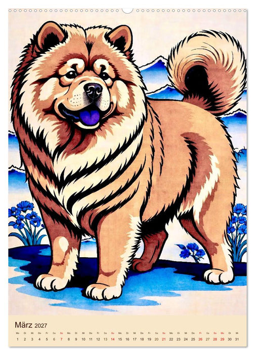 Der Chow Chow (CALVENDO Premium Wandkalender 2027)