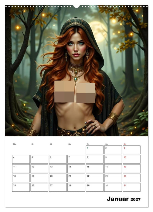 Töchter der alten Götter (CALVENDO Wandkalender 2027)