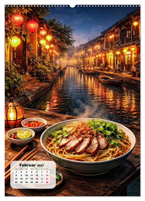 Vietnam - Eine Schlemmerreise durchs Land des aufsteigenden Drachen (CALVENDO Wandkalender 2027)