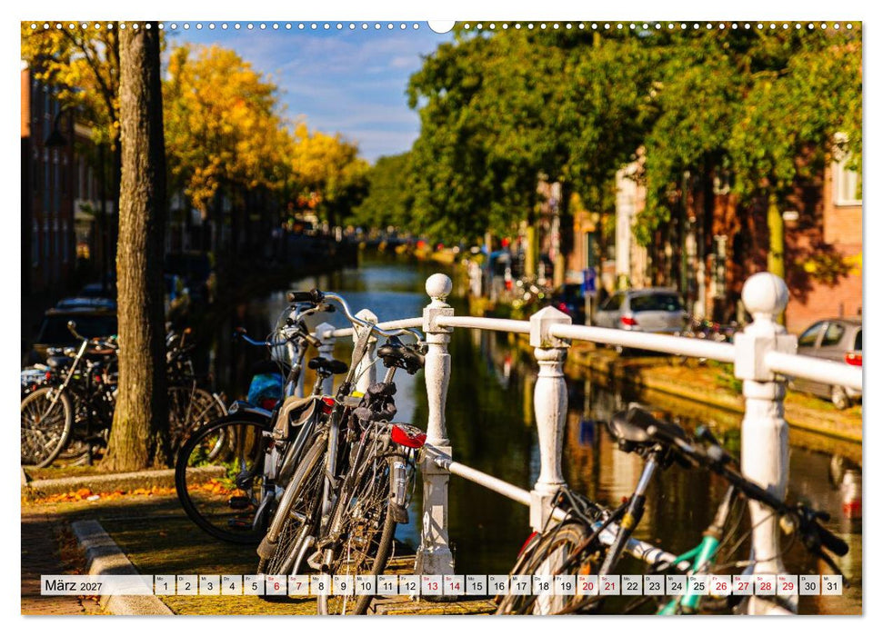 Ein Blick auf Delft (CALVENDO Wandkalender 2027)