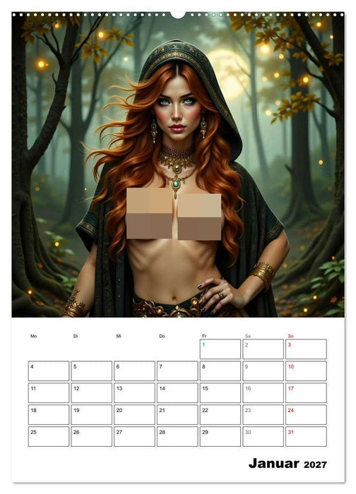 Töchter der alten Götter (CALVENDO Premium Wandkalender 2027)