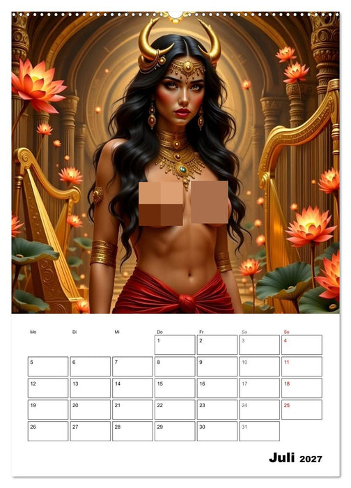 Töchter der alten Götter (CALVENDO Premium Wandkalender 2027)