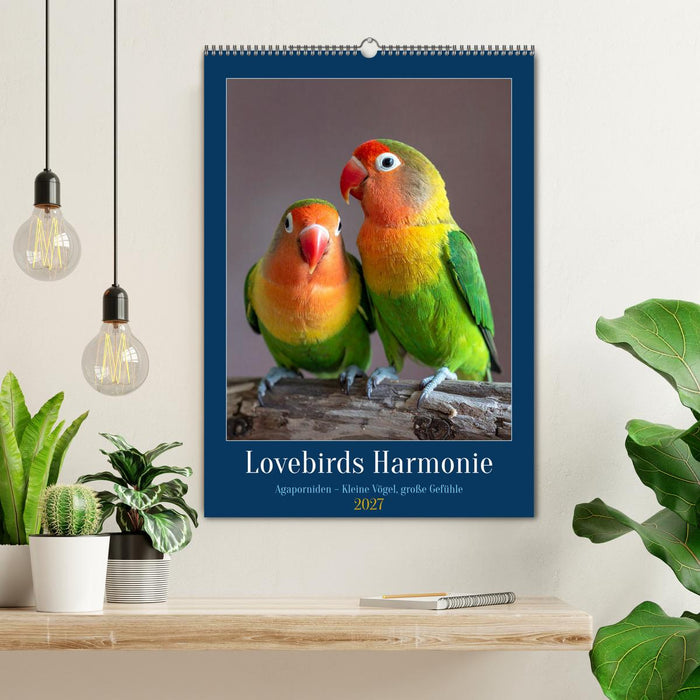 Lovebirds Harmonie (CALVENDO Wandkalender 2027)