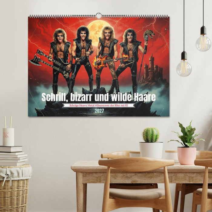 Schrill, bizarr und wilde Haare (CALVENDO Wandkalender 2027)