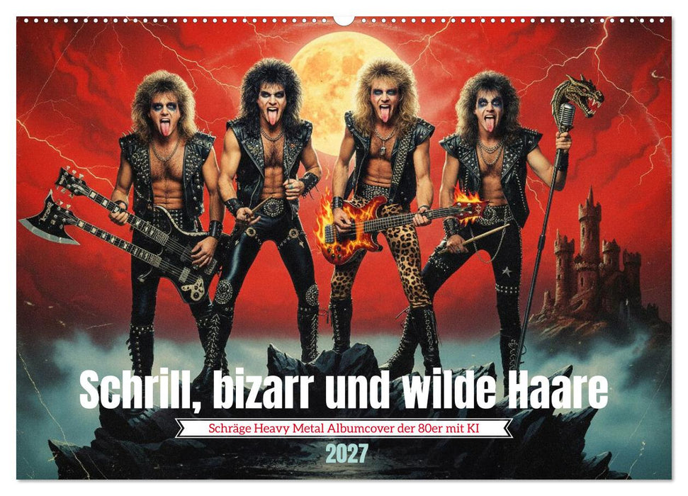 Schrill, bizarr und wilde Haare (CALVENDO Wandkalender 2027)