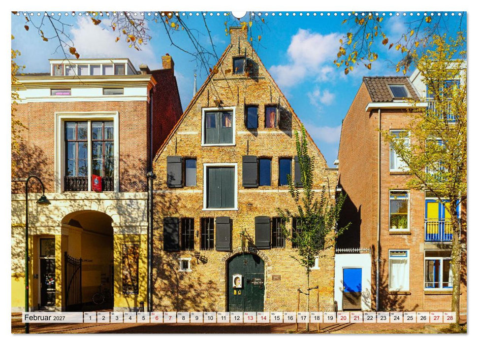 Ein Blick auf Delft (CALVENDO Premium Wandkalender 2027)