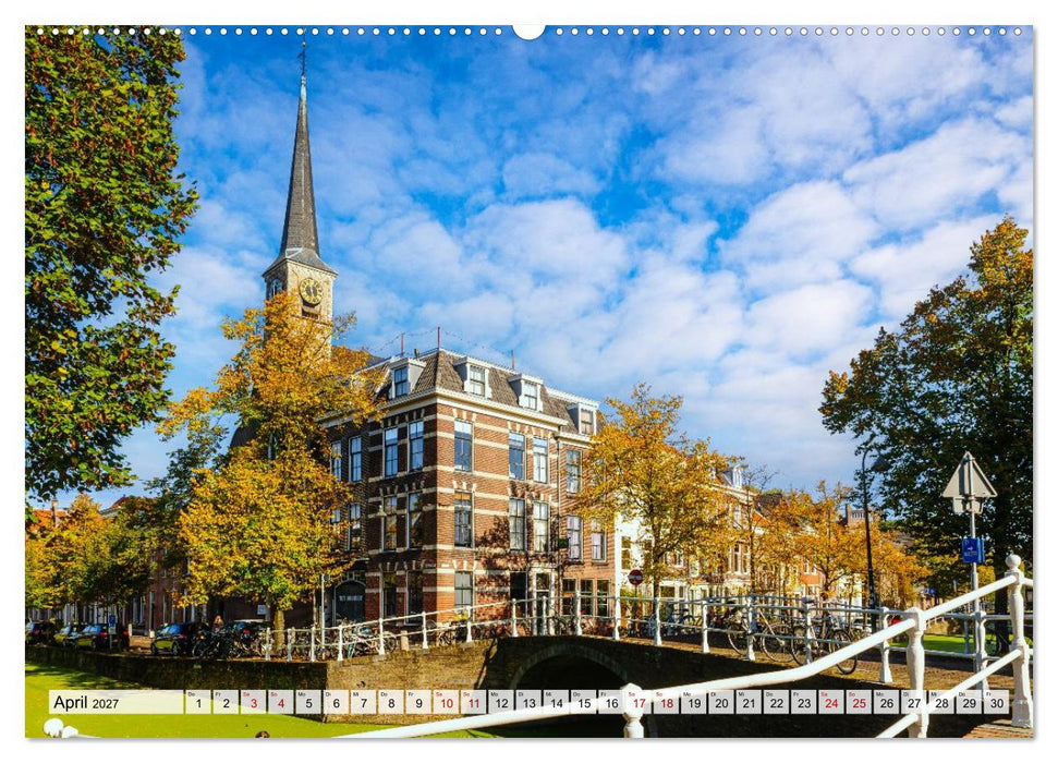 Ein Blick auf Delft (CALVENDO Premium Wandkalender 2027)