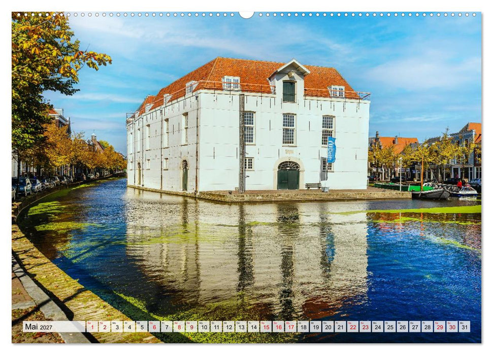 Ein Blick auf Delft (CALVENDO Premium Wandkalender 2027)