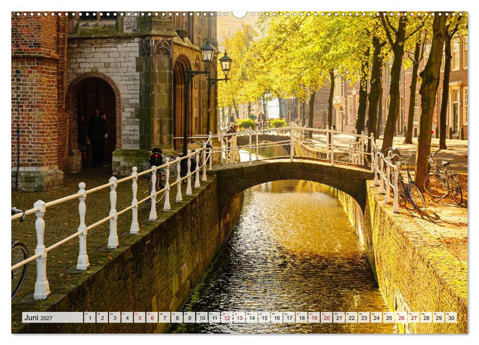 Ein Blick auf Delft (CALVENDO Premium Wandkalender 2027)