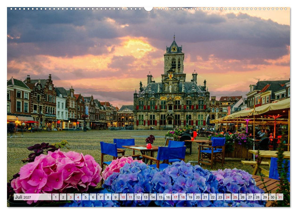 Ein Blick auf Delft (CALVENDO Premium Wandkalender 2027)