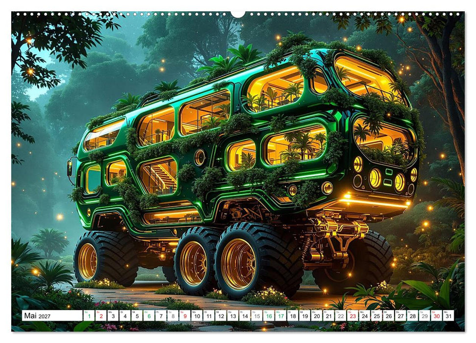 Rollende Traumwelten (CALVENDO Wandkalender 2027)