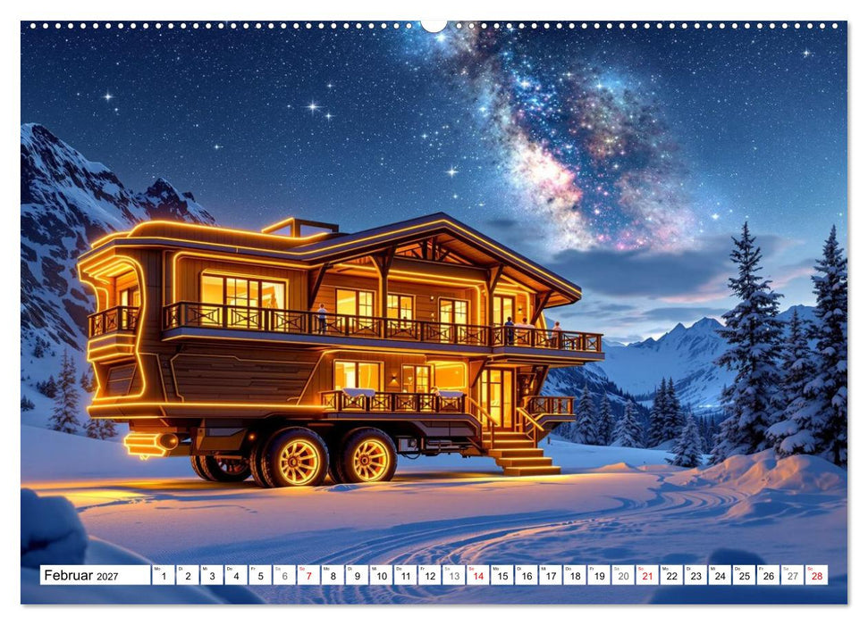 Rollende Traumwelten (CALVENDO Premium Wandkalender 2027)