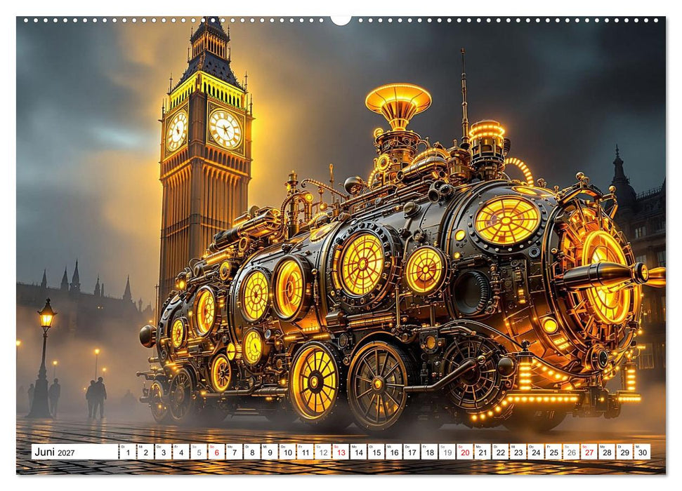 Rollende Traumwelten (CALVENDO Premium Wandkalender 2027)