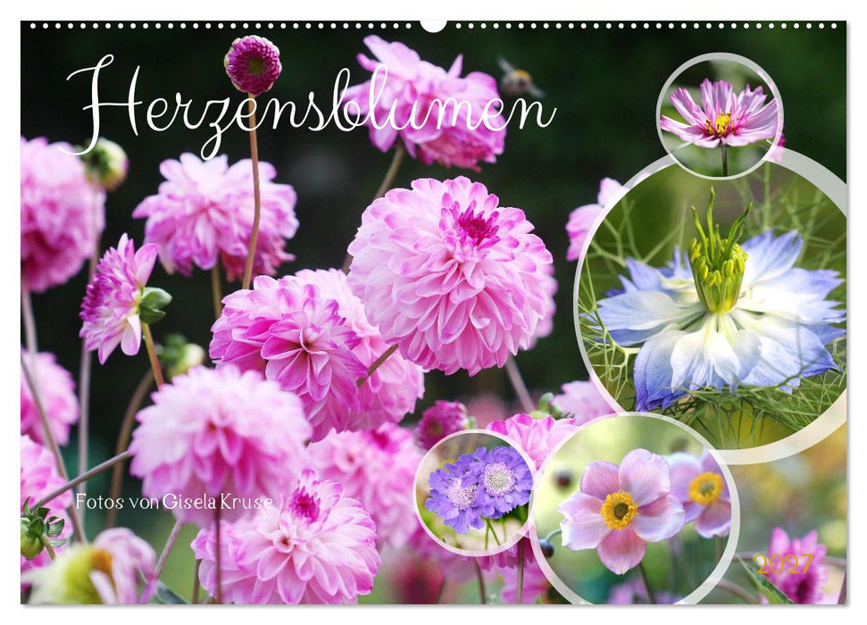 Herzensblumen (CALVENDO Wandkalender 2027)