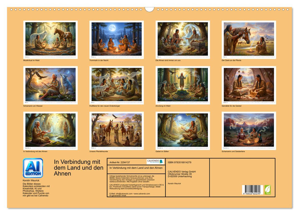 In Verbindung mit dem Land und den Ahnen (CALVENDO Wandkalender 2027)