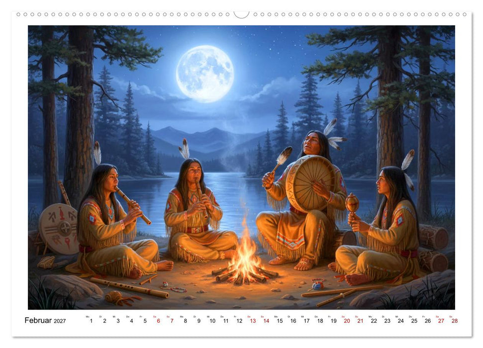 In Verbindung mit dem Land und den Ahnen (CALVENDO Wandkalender 2027)
