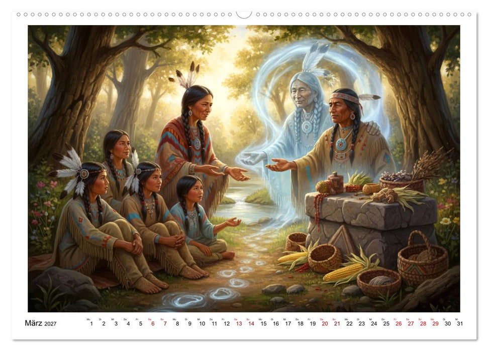 In Verbindung mit dem Land und den Ahnen (CALVENDO Wandkalender 2027)