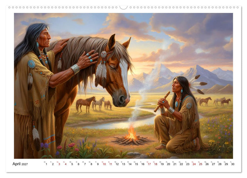 In Verbindung mit dem Land und den Ahnen (CALVENDO Wandkalender 2027)