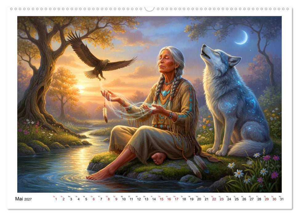 In Verbindung mit dem Land und den Ahnen (CALVENDO Wandkalender 2027)