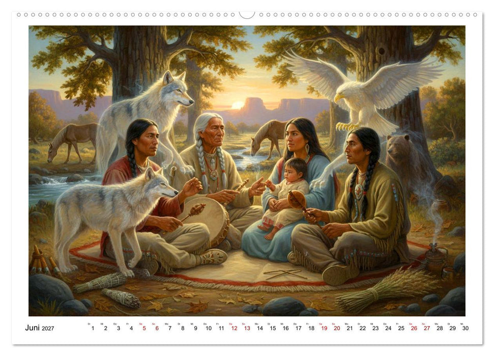 In Verbindung mit dem Land und den Ahnen (CALVENDO Wandkalender 2027)