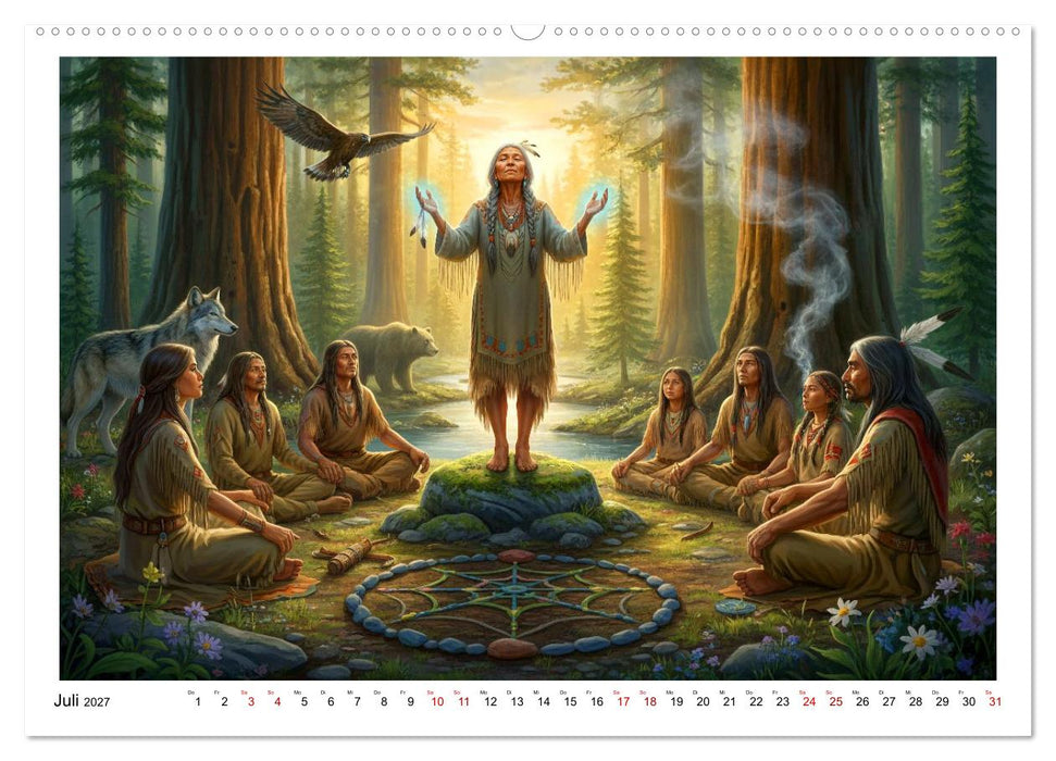 In Verbindung mit dem Land und den Ahnen (CALVENDO Premium Wandkalender 2027)