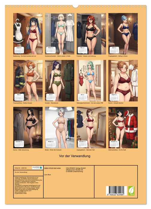 Vor der Verwandlung (CALVENDO Premium Wandkalender 2027)