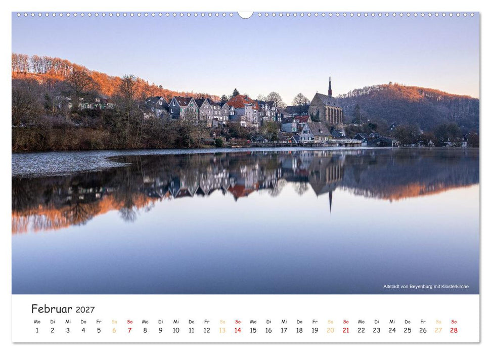 Heimat Entdecken: Bergisches Land (CALVENDO Wandkalender 2027)